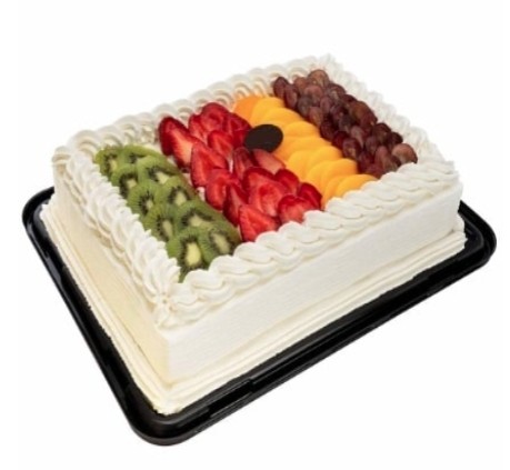 25 Kişilik Karışık Meyveli Yaş Pasta - Doğum Günü İçin Şık Seçim